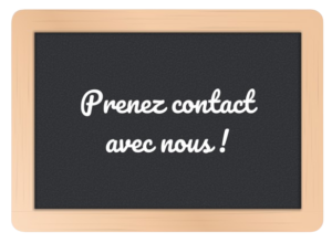 Affiche "Prenez contact avec nous !"